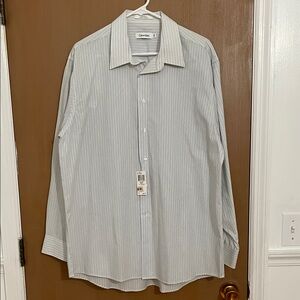 Men’s Calvin Klein Striped Dress Shirt